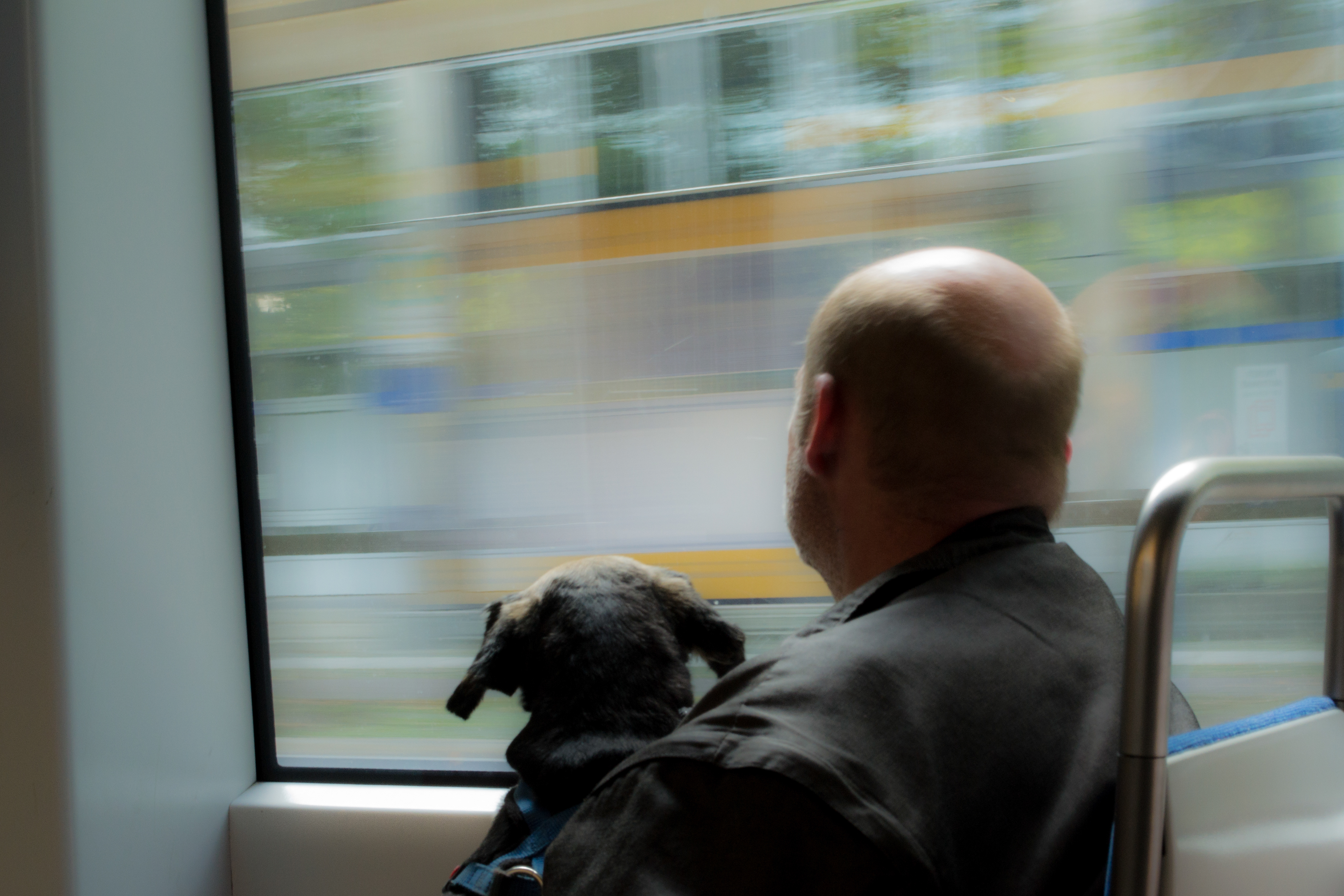 Passengers in Leipzig